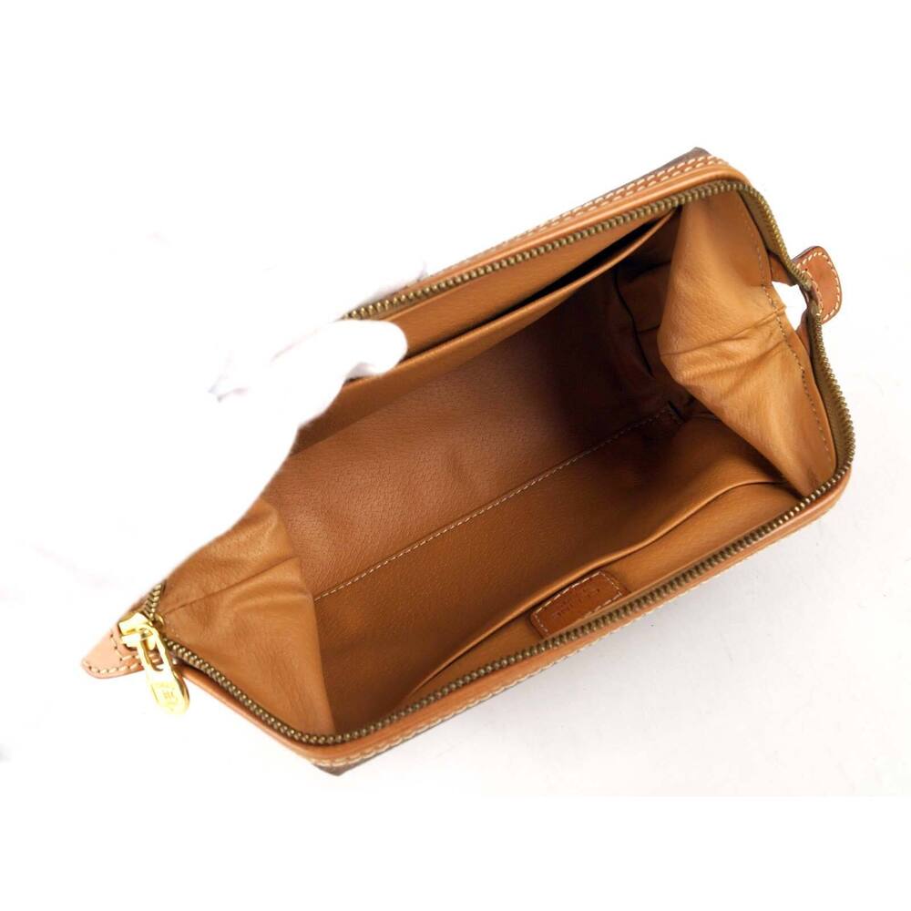 Celine Pouch Brown Macadam Pattern - image 6